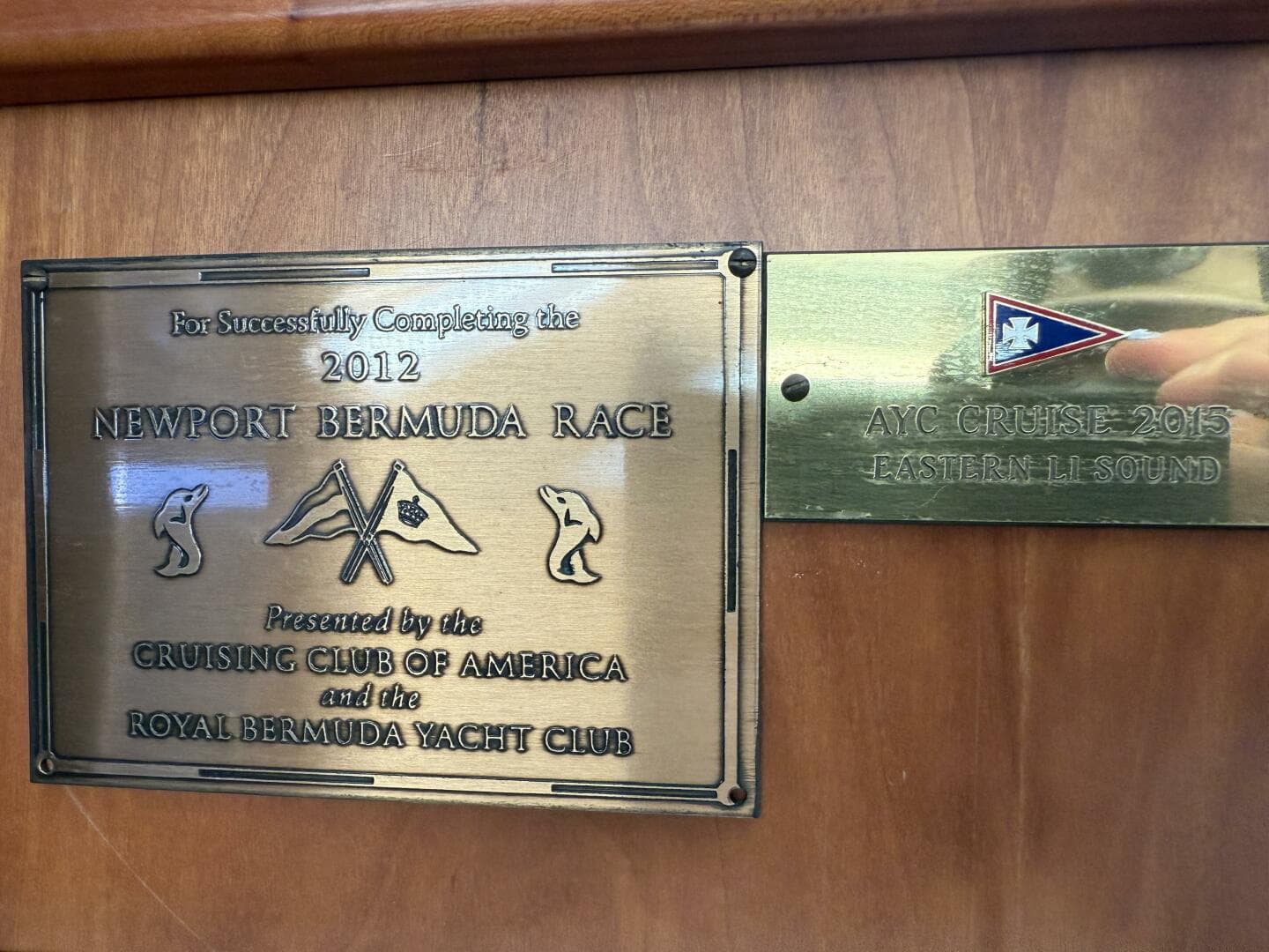 2011 Tartan 47 Glory race plaquards