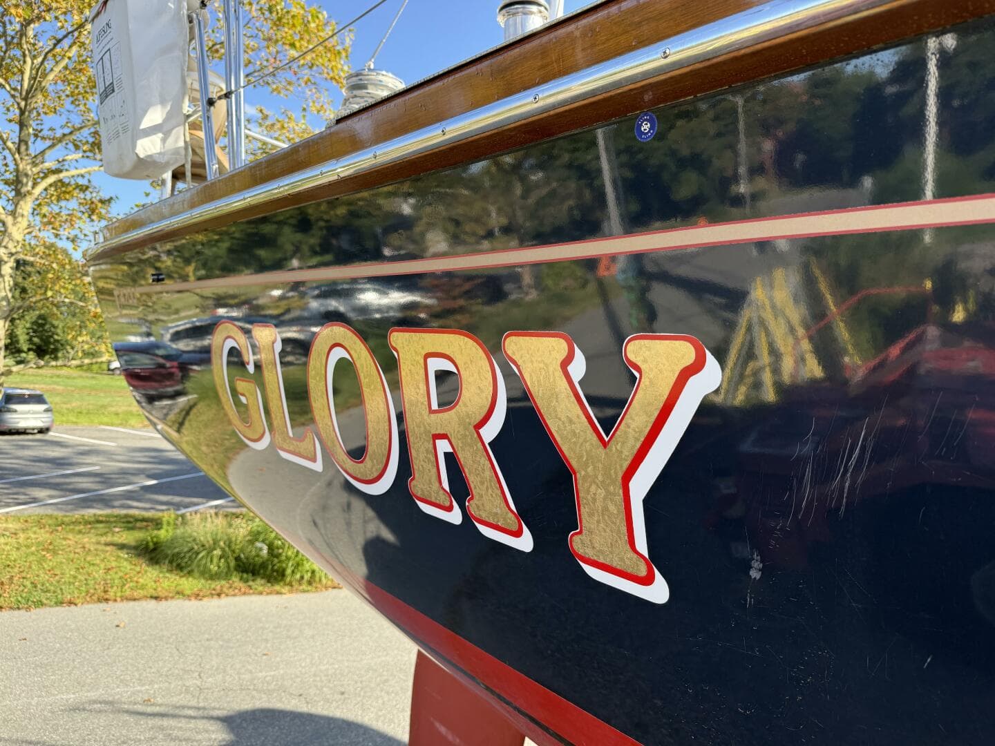 2011 Tartan 47 Glory gold leafed name