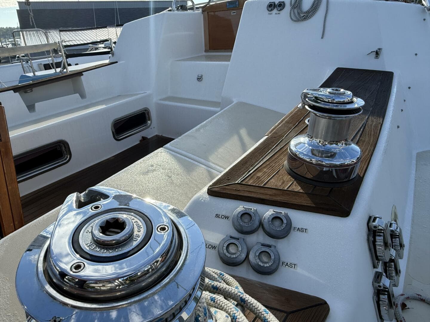 2011 Tartan 47 Glory starboard primary winch