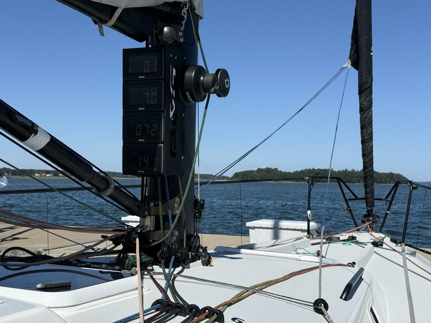 2018 J/121 Alchemy mast base