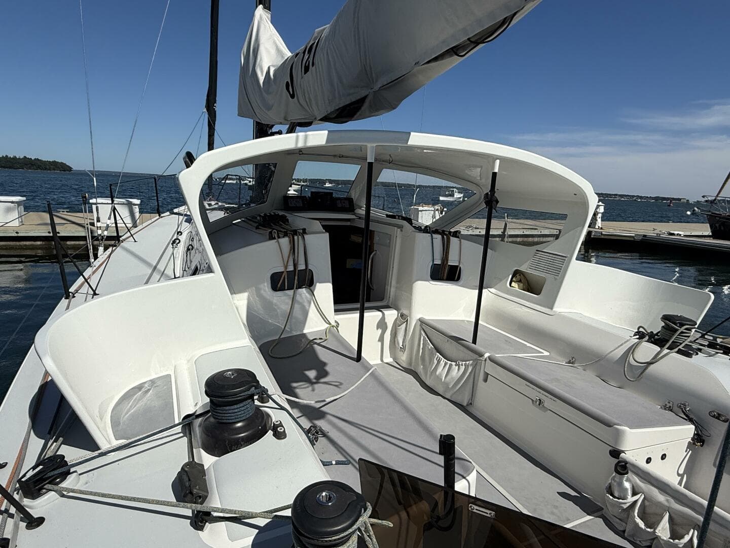 2018 J/121 Alchemy port cockpit