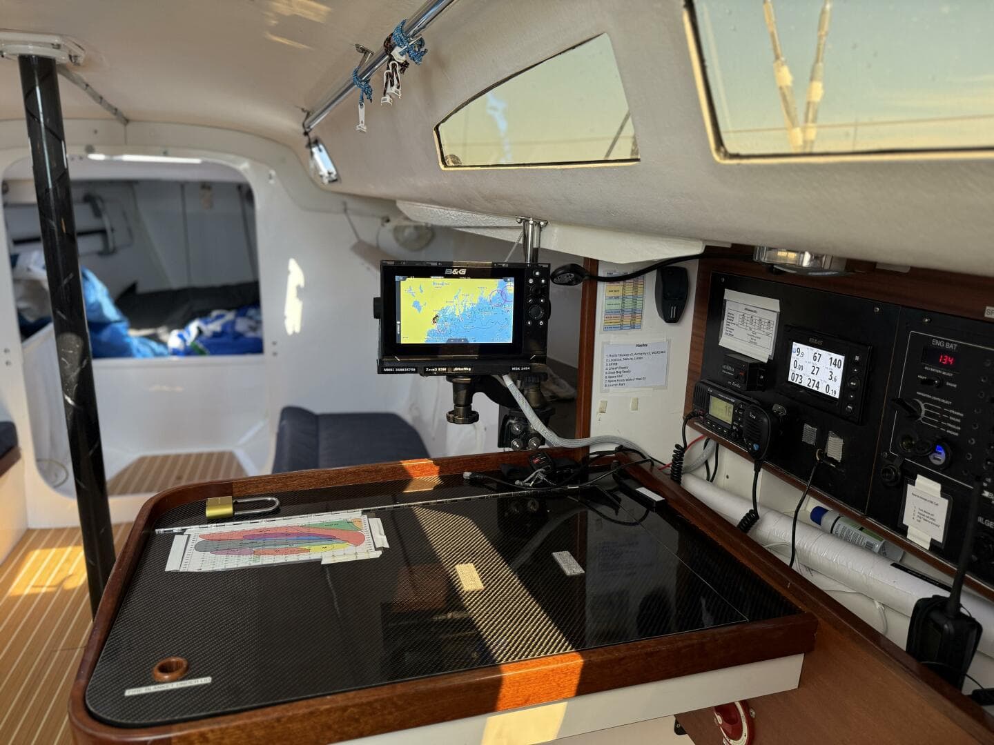 2018 J/121 Alchemy Nav Desk