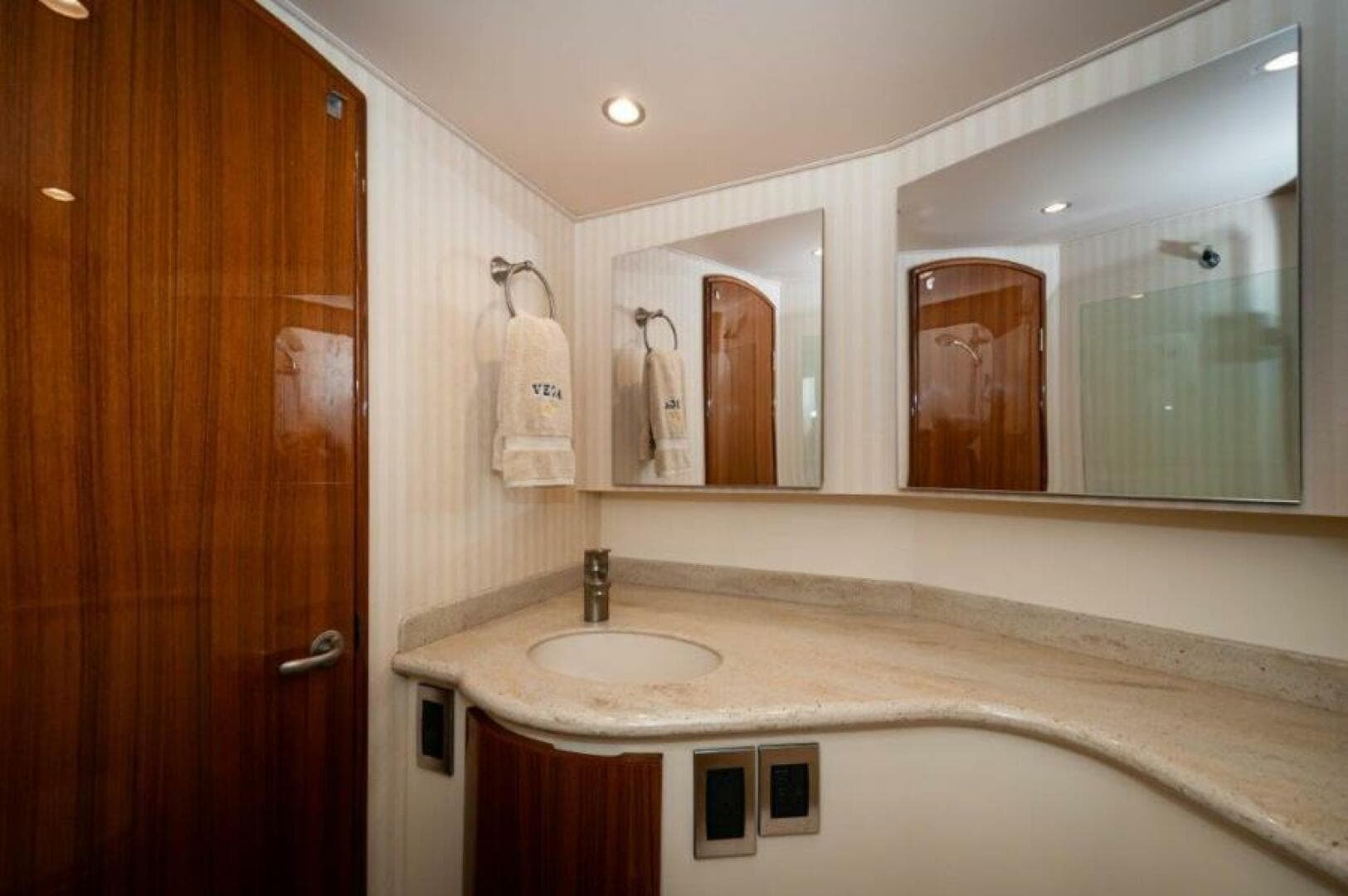 2012 Viking 42 Convertible  Master Head 2