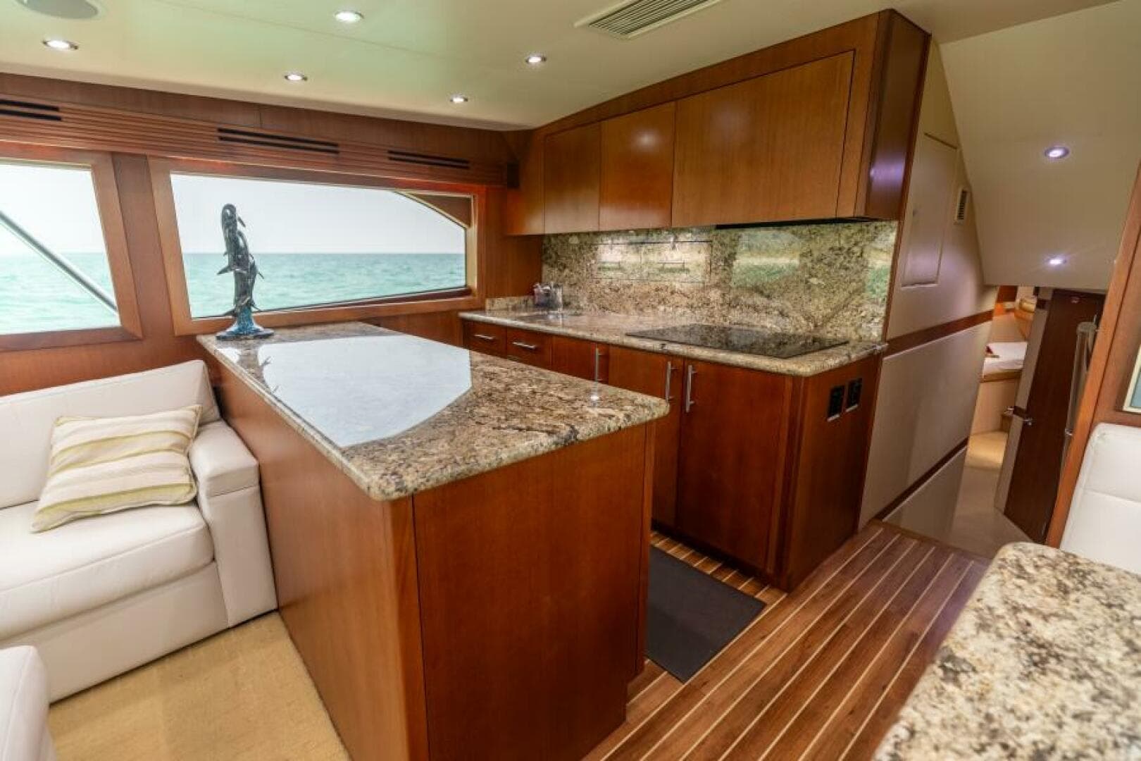 2008 Hatteras 60 Convertible  Galley 6