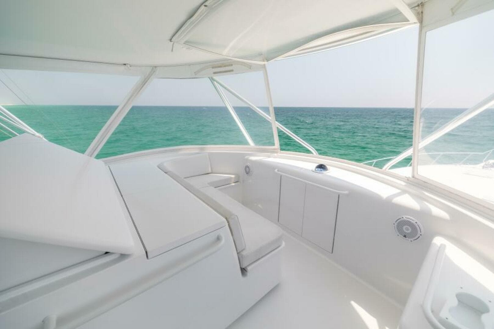 2008 Hatteras 60 Convertible  Bow Seating