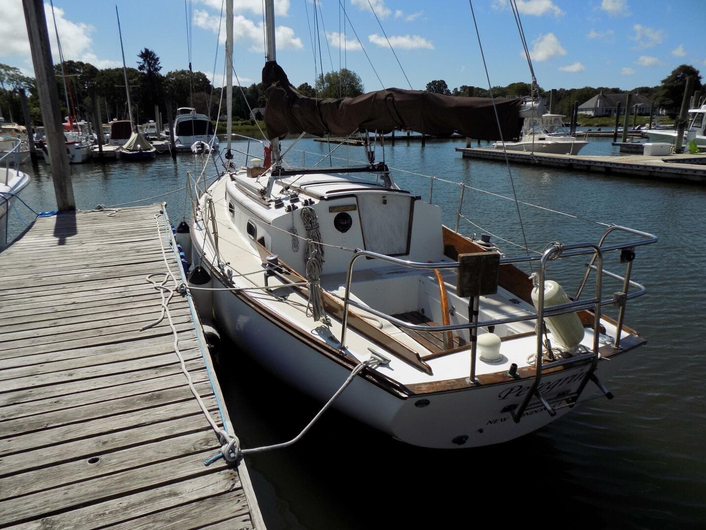 Aft port quarter