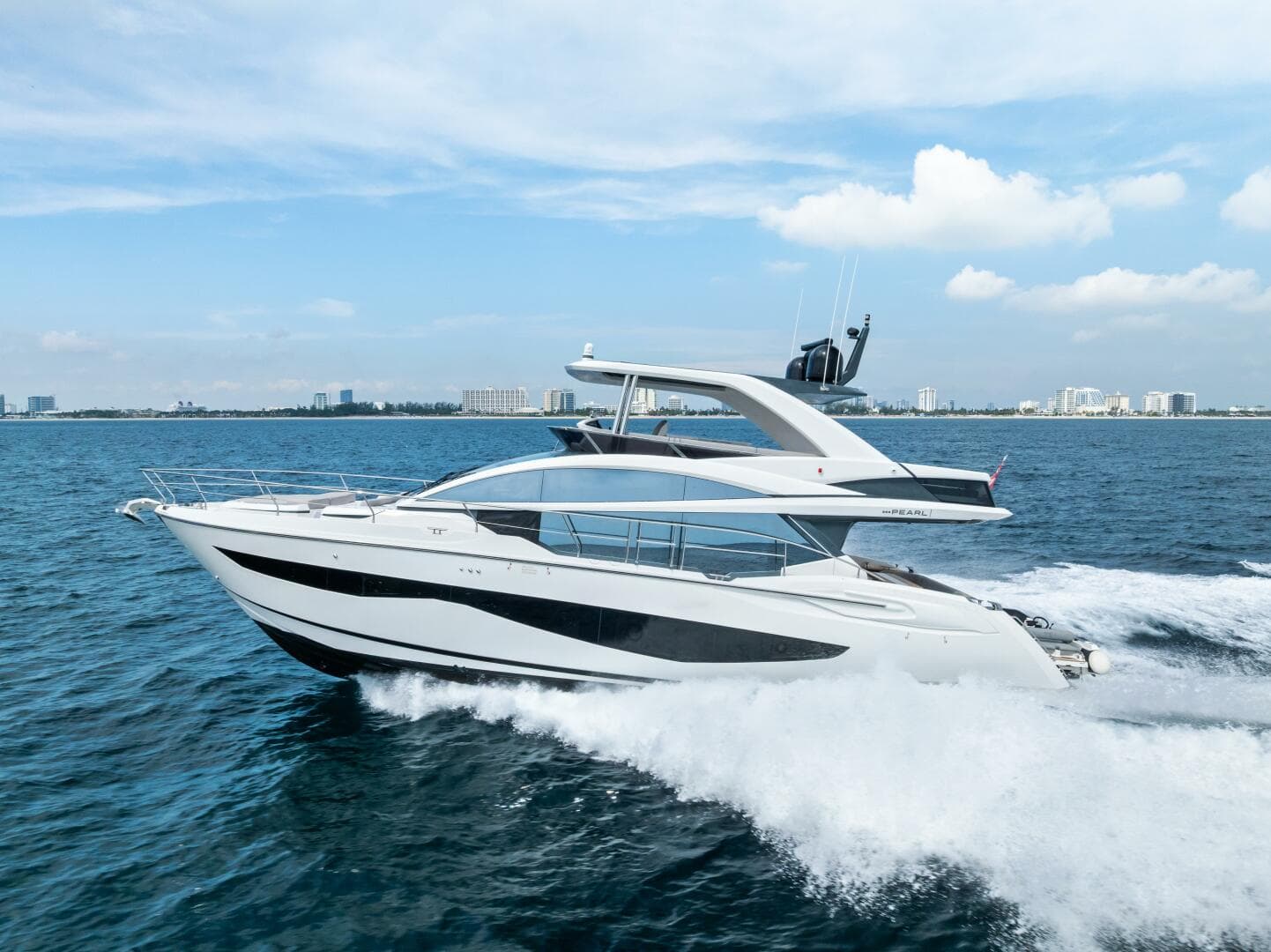 PORT AERIAL UNDERWAY 