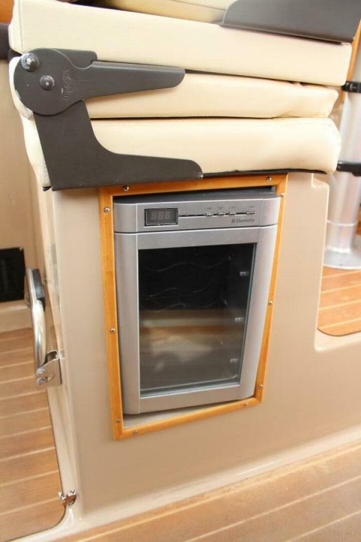 Wine Fridge Under Helm Seat