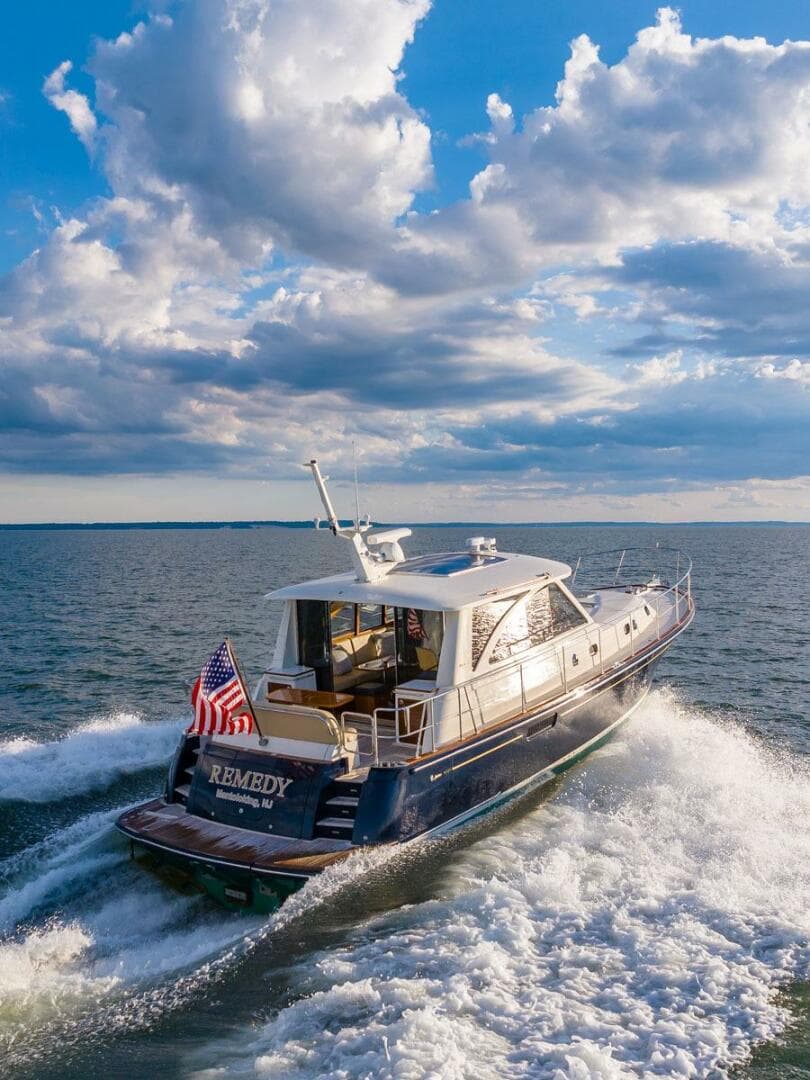 Starboard Quarter At Speed 