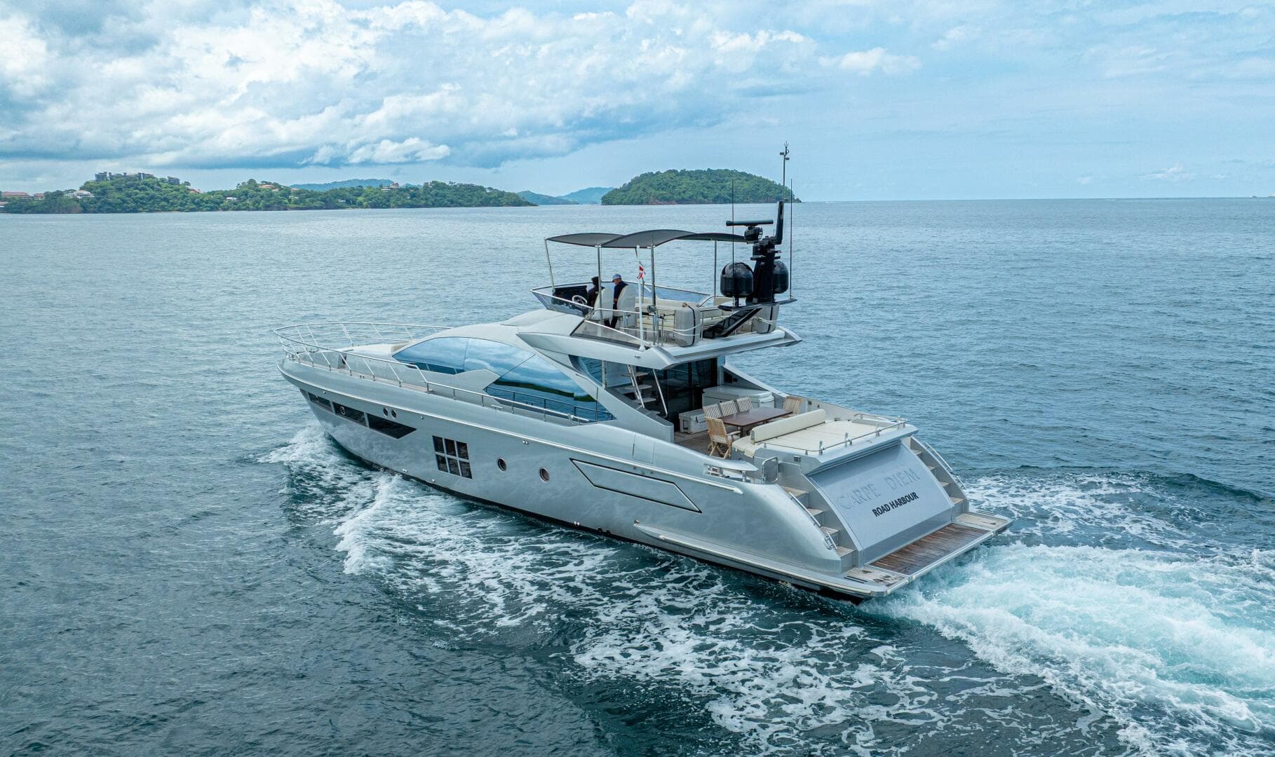 2017 Azimut 77 "Carpe Diem" - Running shot