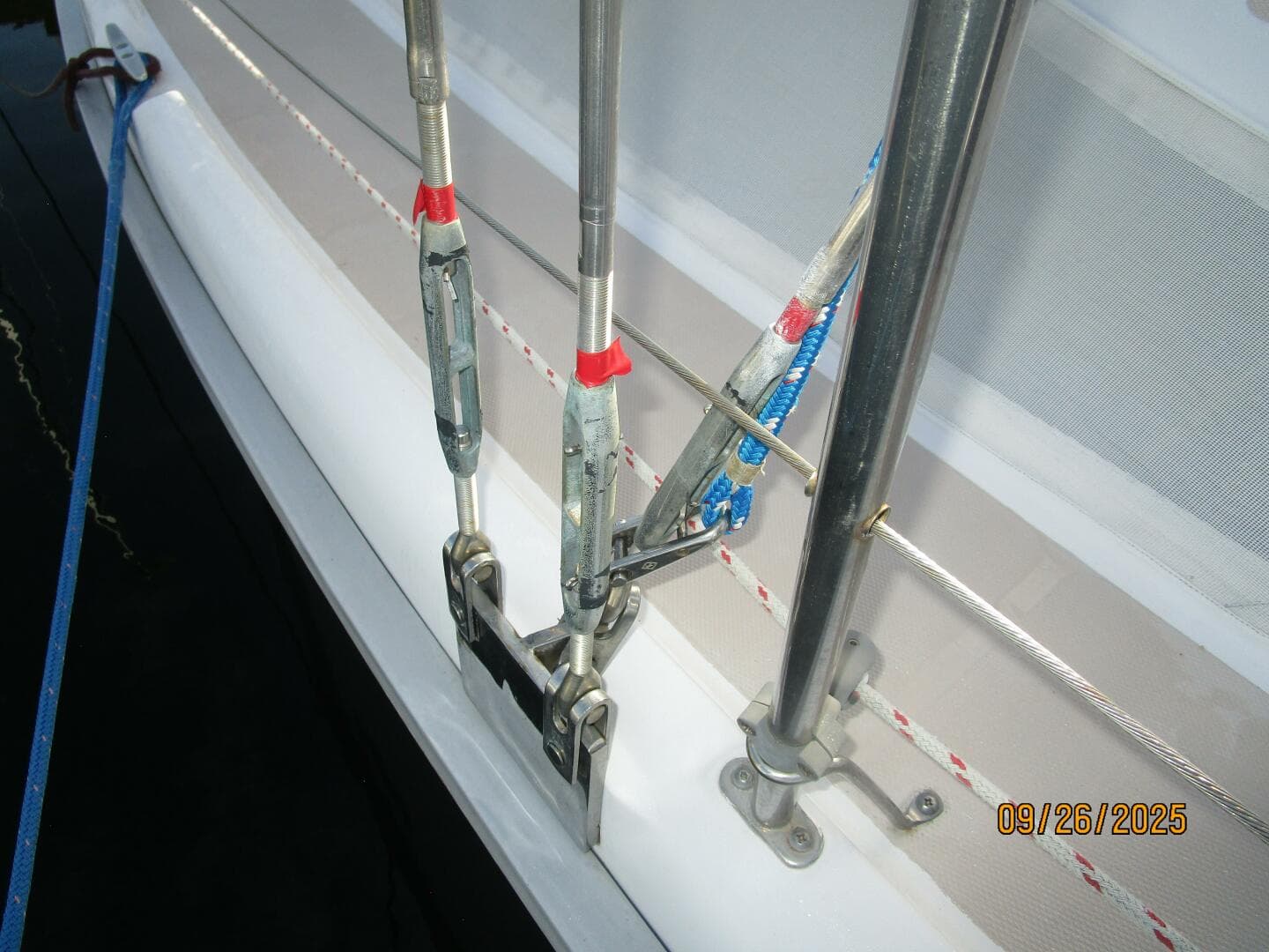 37' Hunter standing rigging