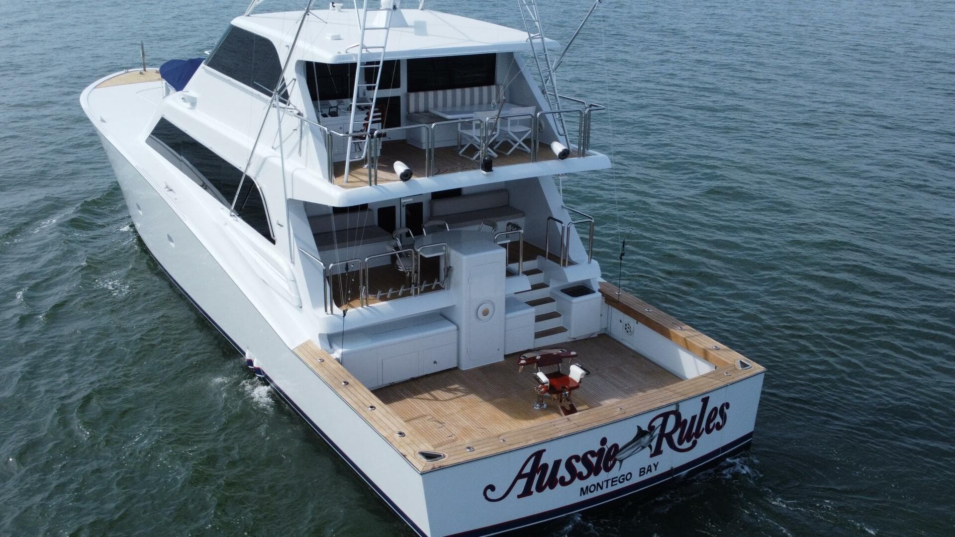 1996 87 Oceanfast Enclosed Bridge Sportfish - Aussie Rules