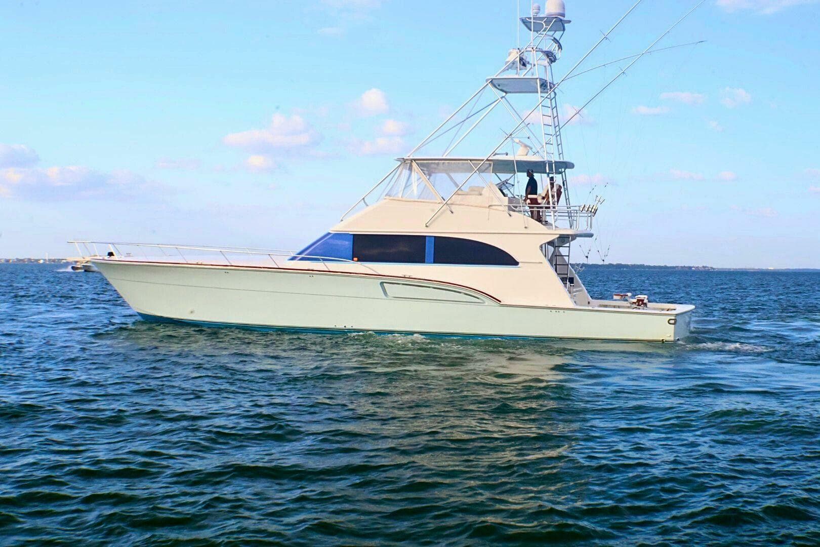 2001 Donzi 73' Sport Yacht  Port Profile