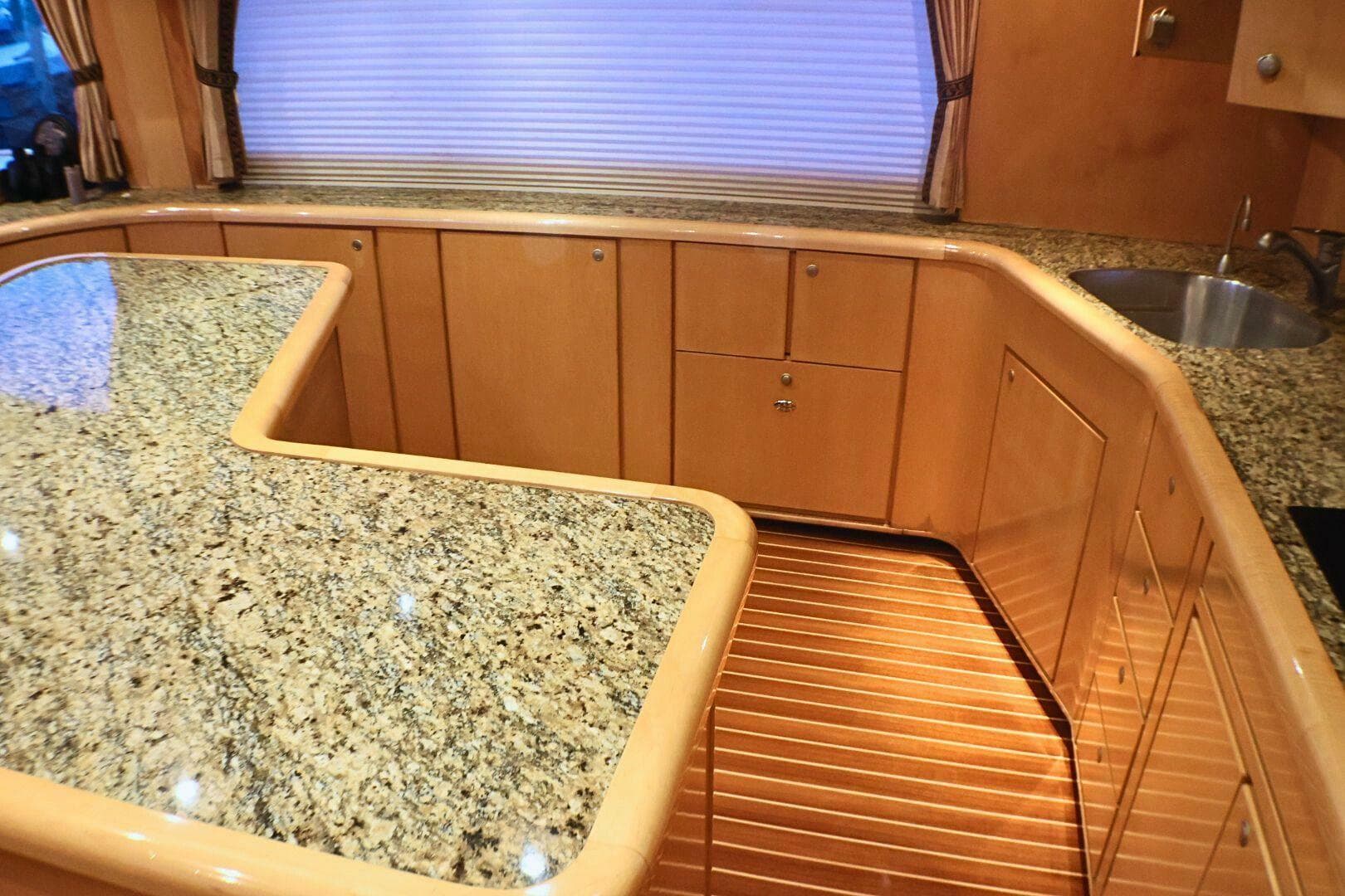 2001 Donzi 73' Sport Yacht  Galley 1