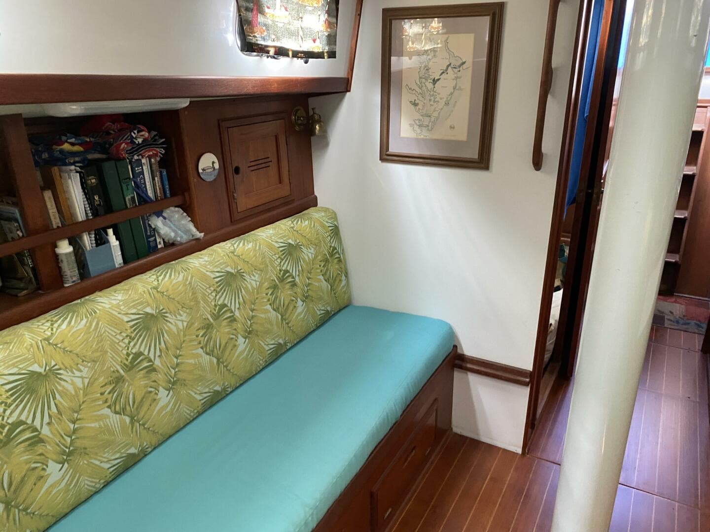 1987 Dickerson 37 aft cockpit