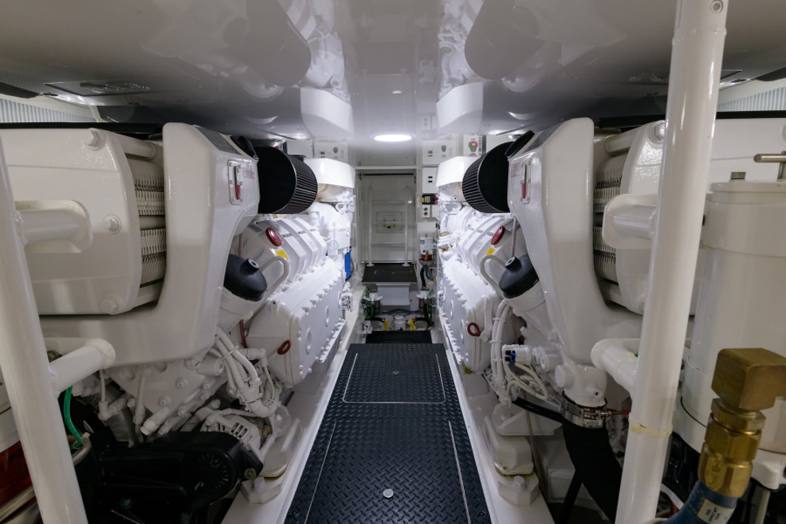 2017 48 Viking Convertible - Engine Room