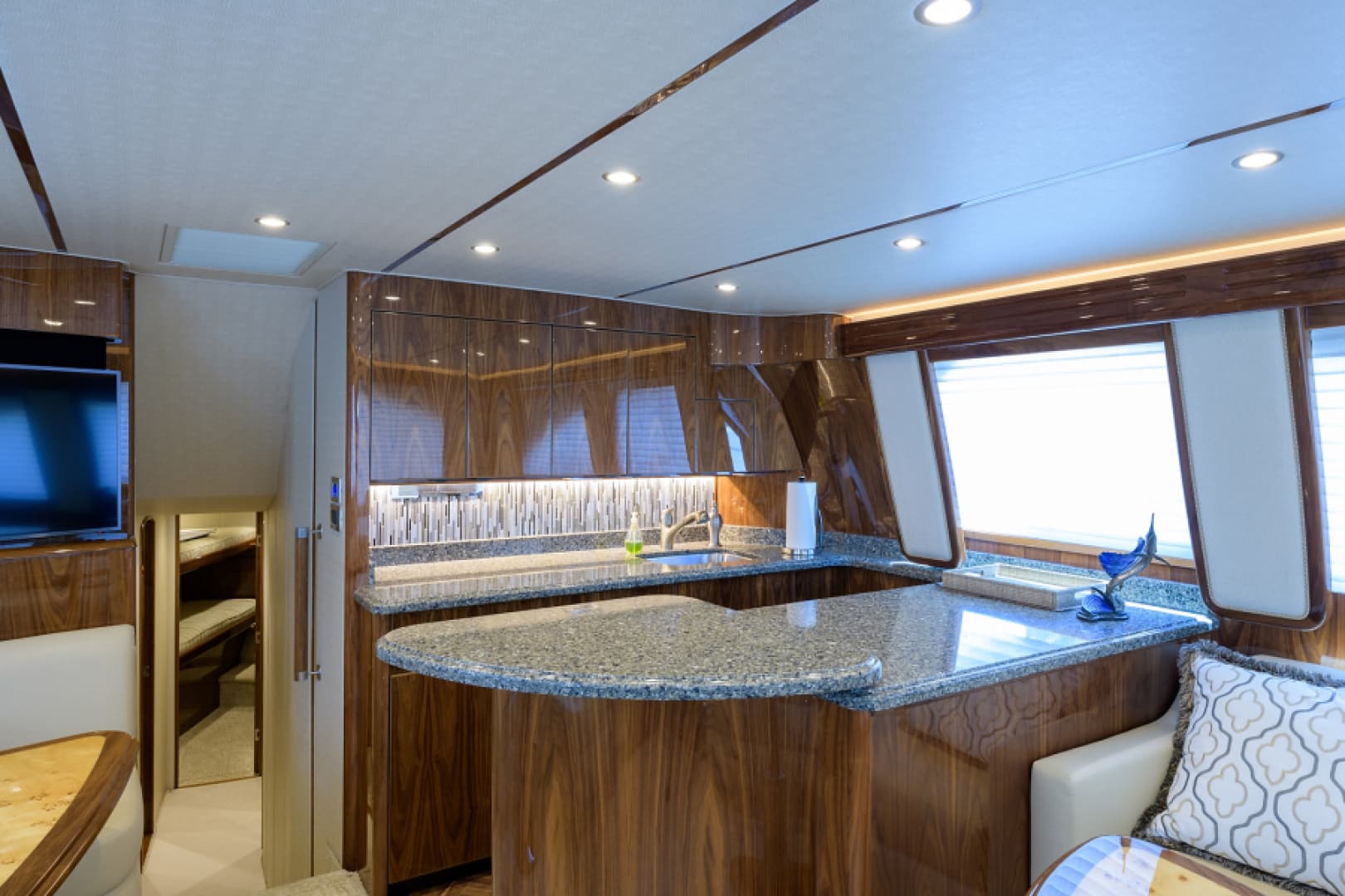2017 48 Viking Convertible - Galley 