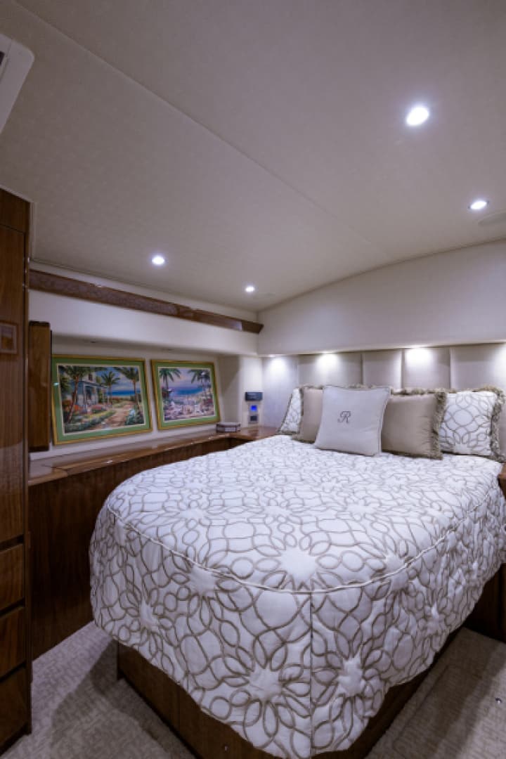 2017 48 Viking Convertible - Master Stateroom
