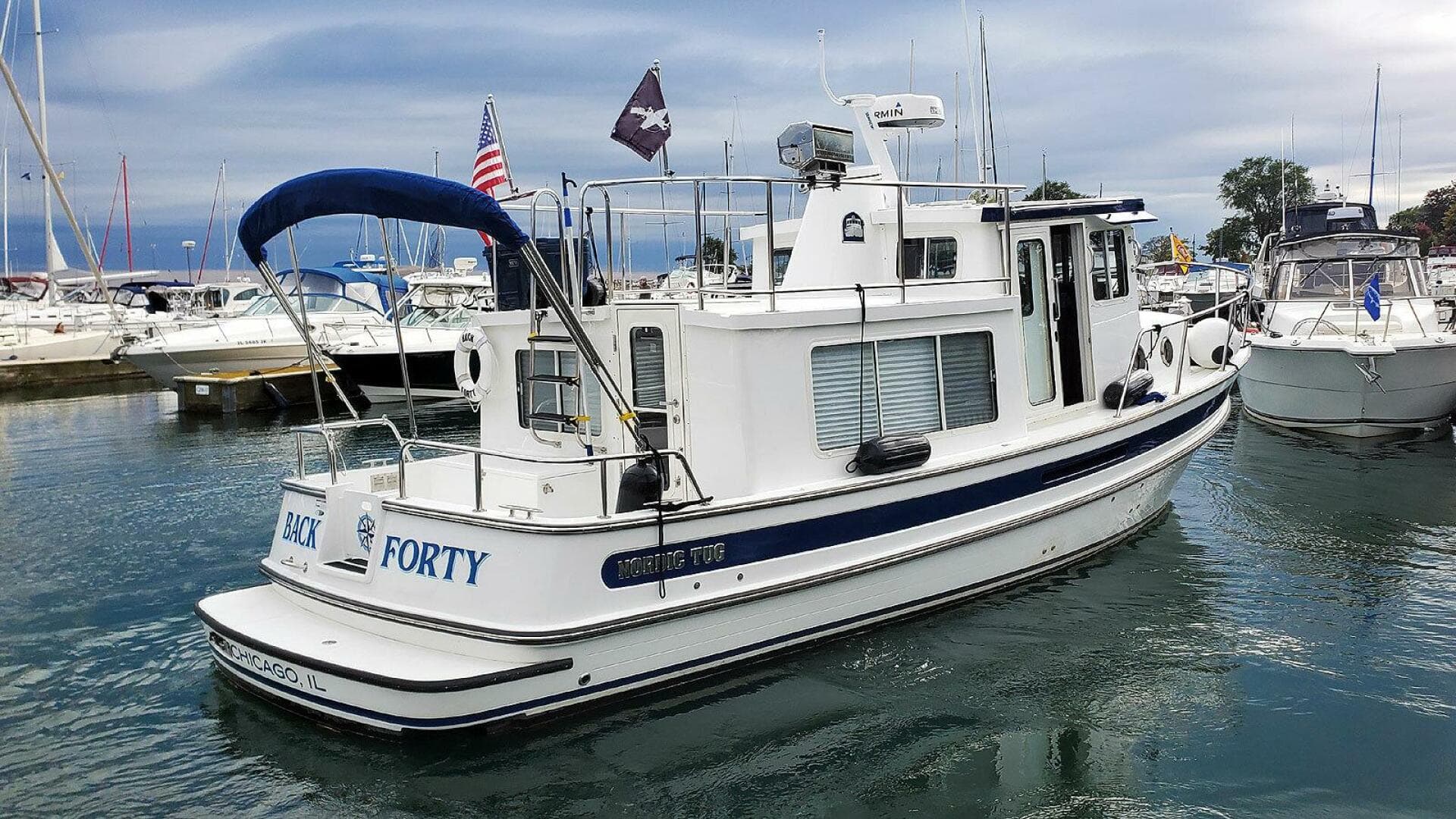 Starboard Stern Profile