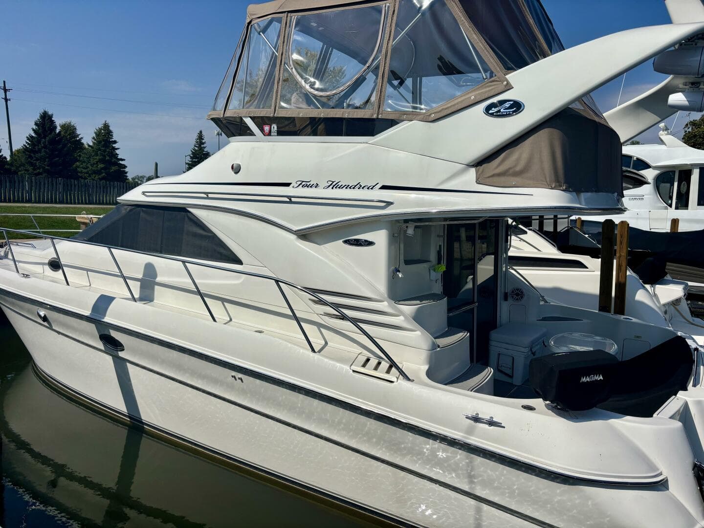 1999 Sea Ray 400 Sedan Bridge