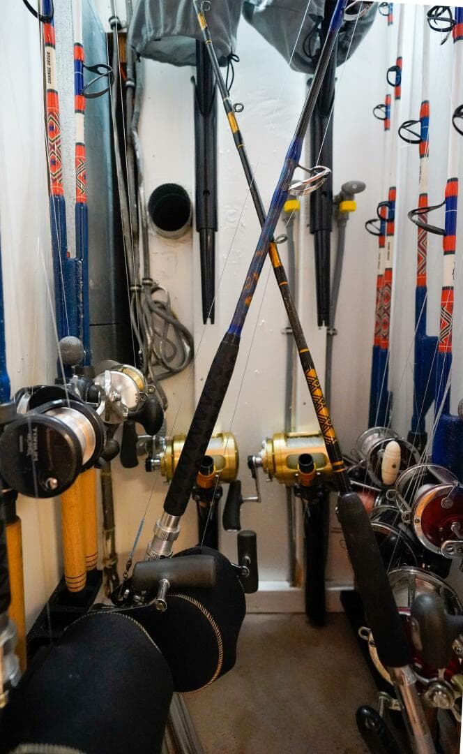 1994 Hatteras 46 Convertible- CHANGE ORDER- Tackle Storage