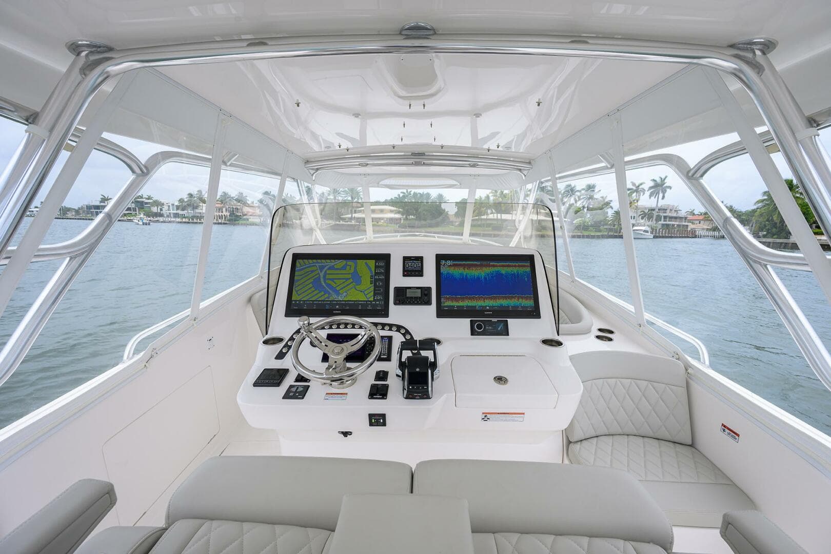 Intrepid 41 - Helm Station