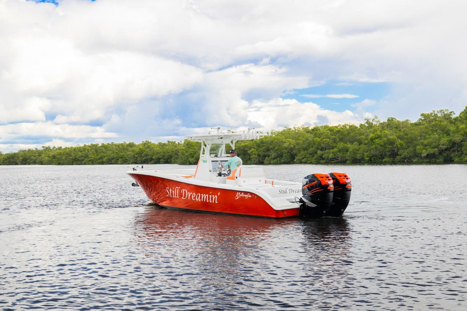 Yellowfin 32 Offshore - STILL DREAMIN - Port Aft Profile