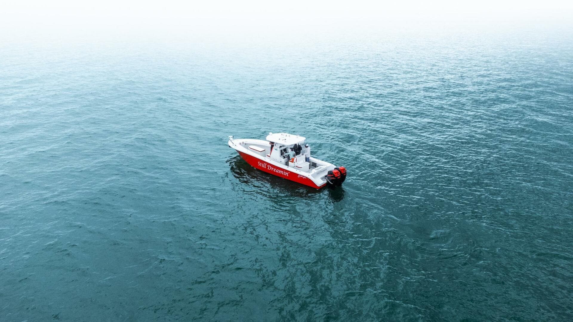 Yellowfin 32 Offshore - STILL DREAMIN - Aerial 