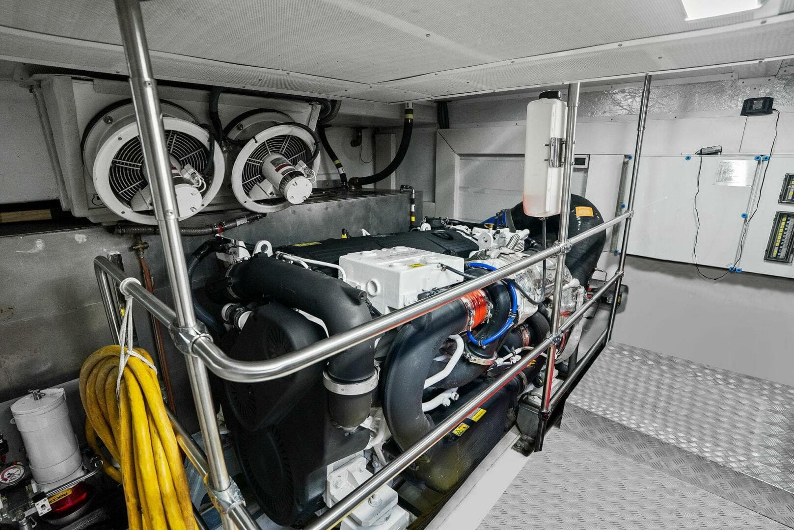 2021 Sirena 64- DESTIN-E- Engine Room