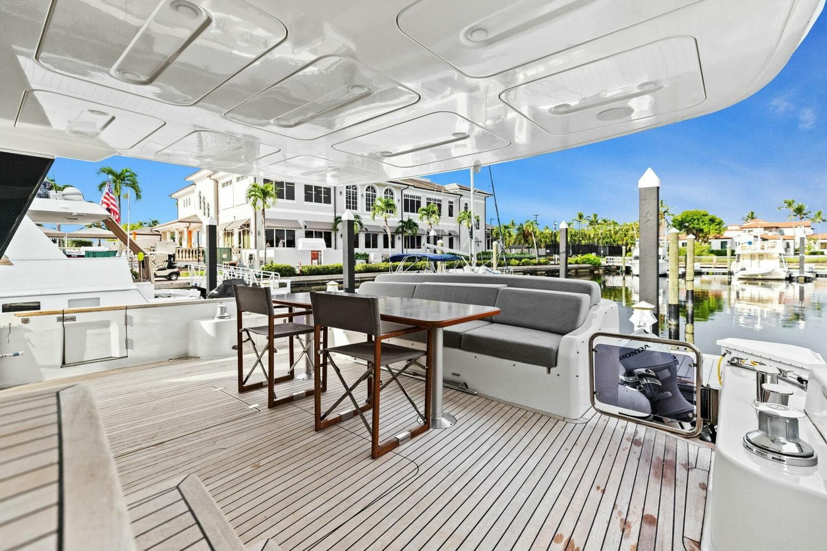 2021 Sirena 64- DESTIN-E- Aft Deck