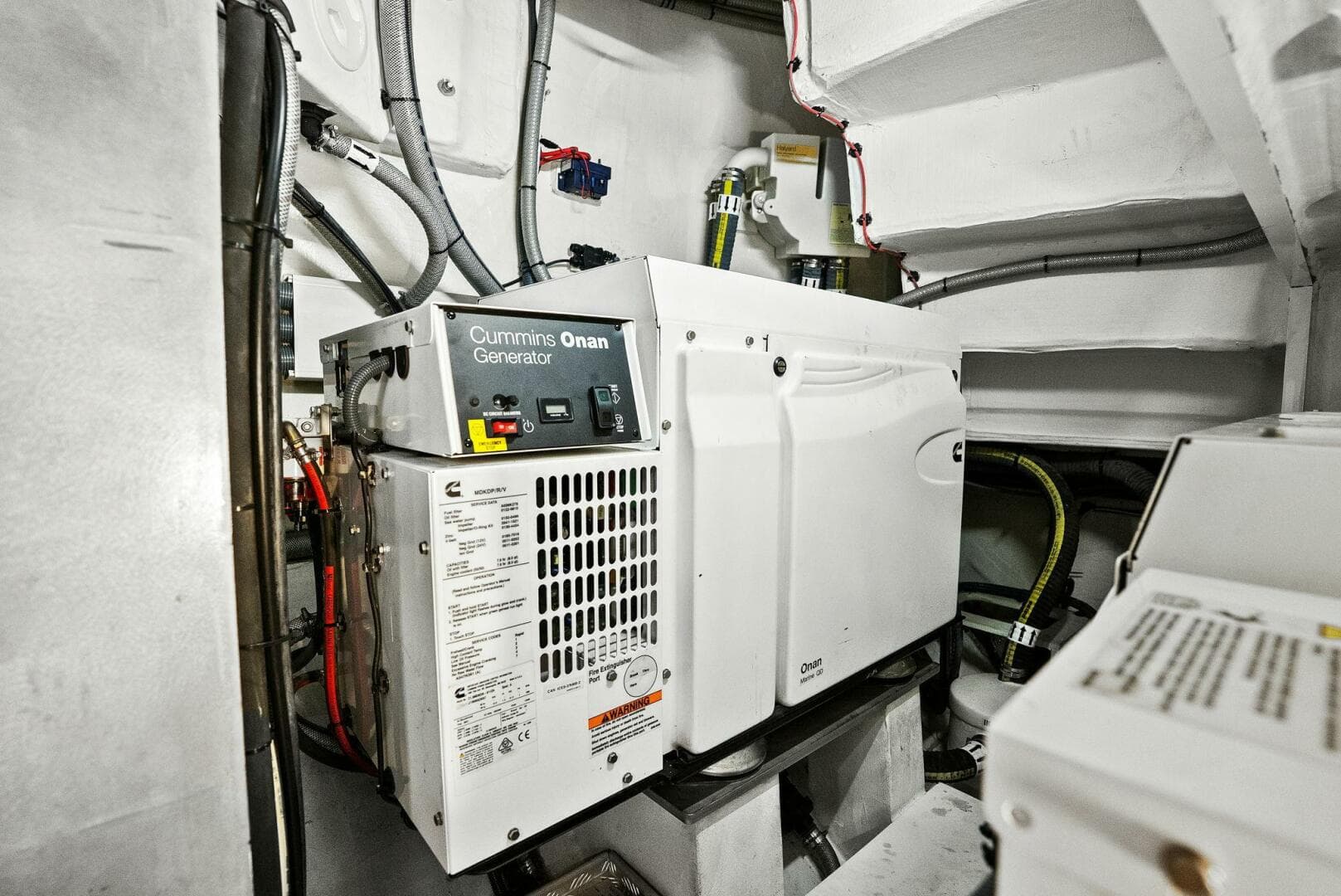 2021 Sirena 64- DESTIN-E- Engine Room