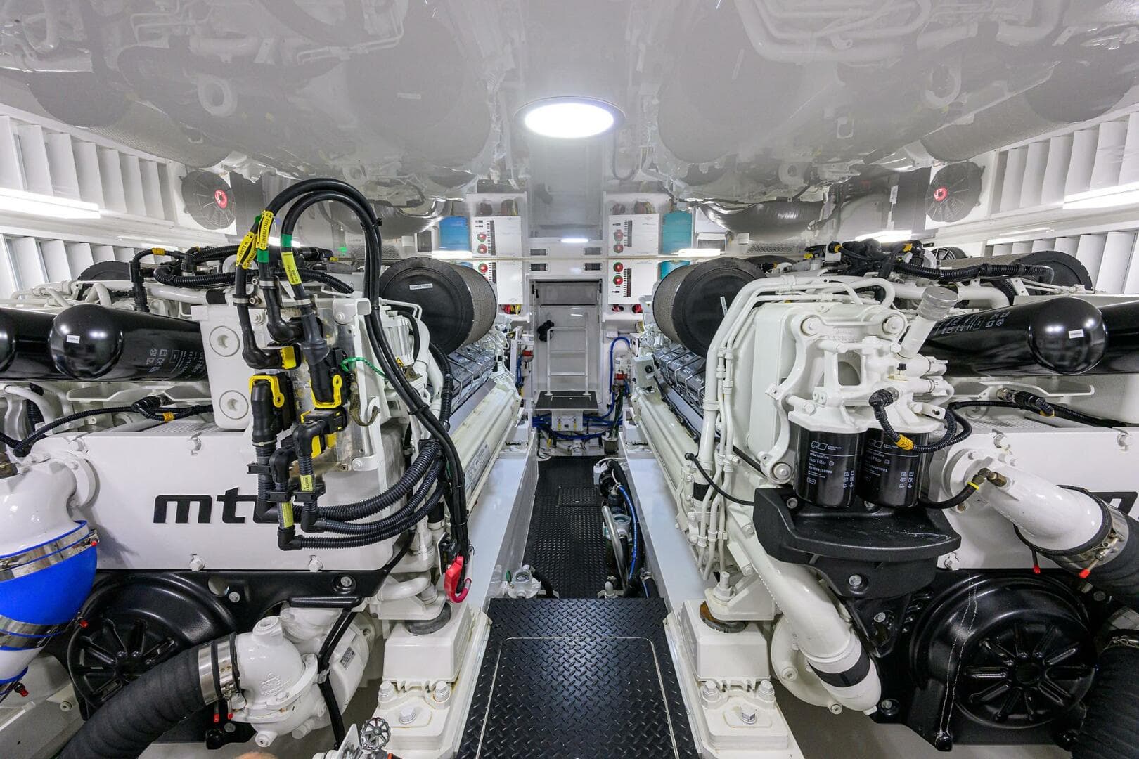 2023 Viking 64 Convertible - Engine Room