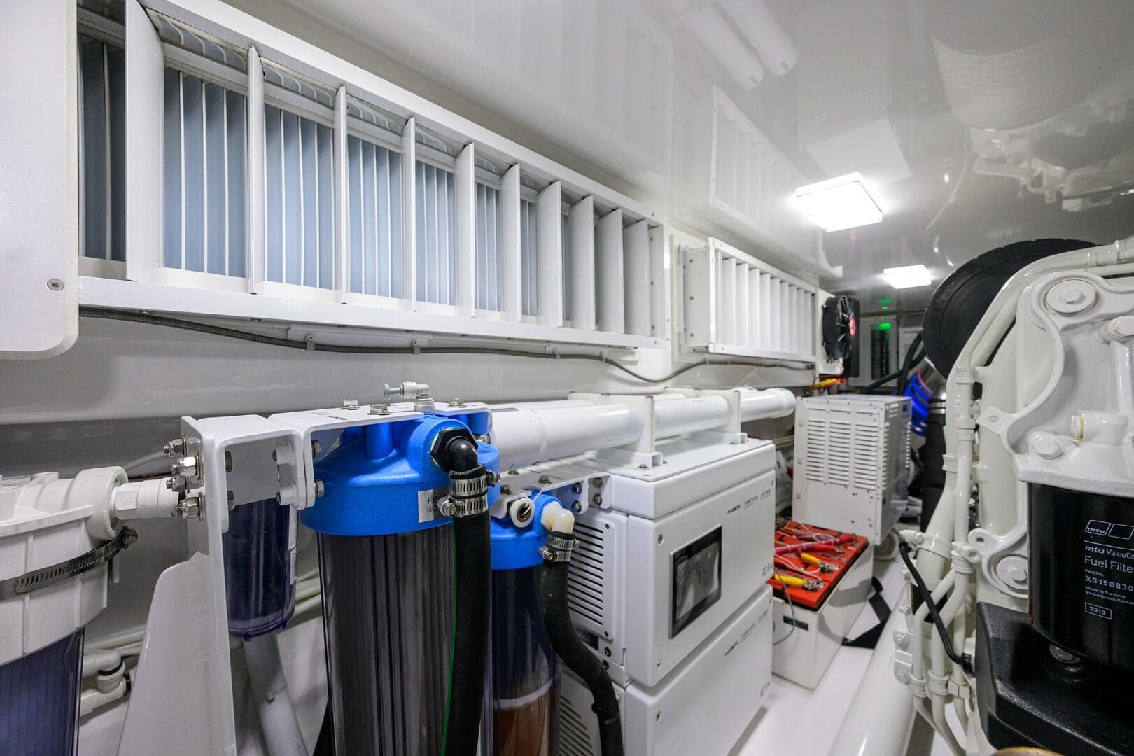 2023 Viking 64 Convertible - Engine Room