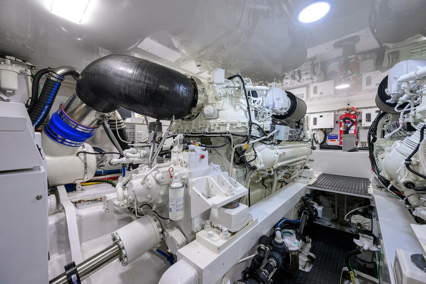 2023 Viking 64 Convertible - Engine Room