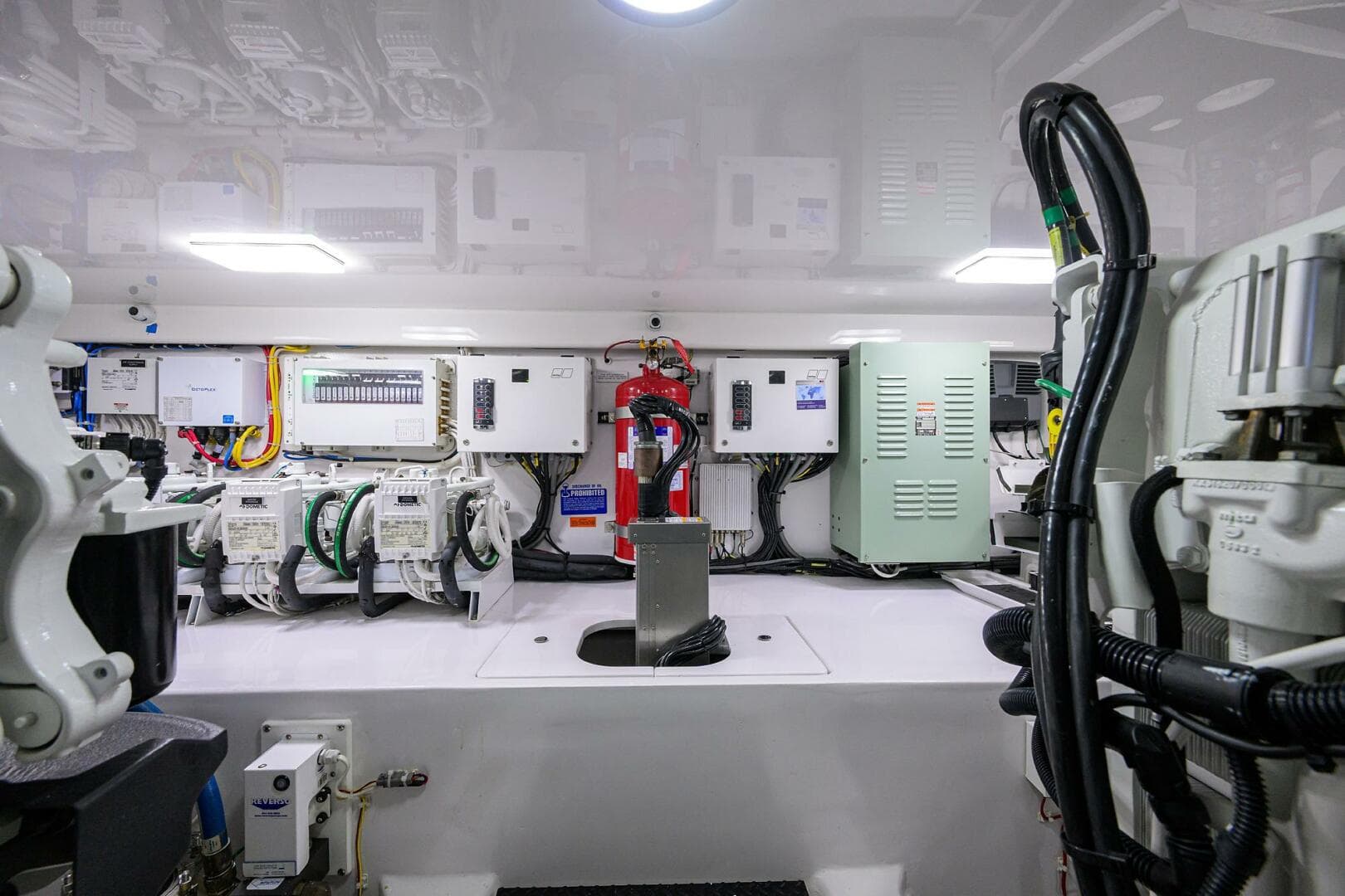 2023 Viking 64 Convertible - Engine Room