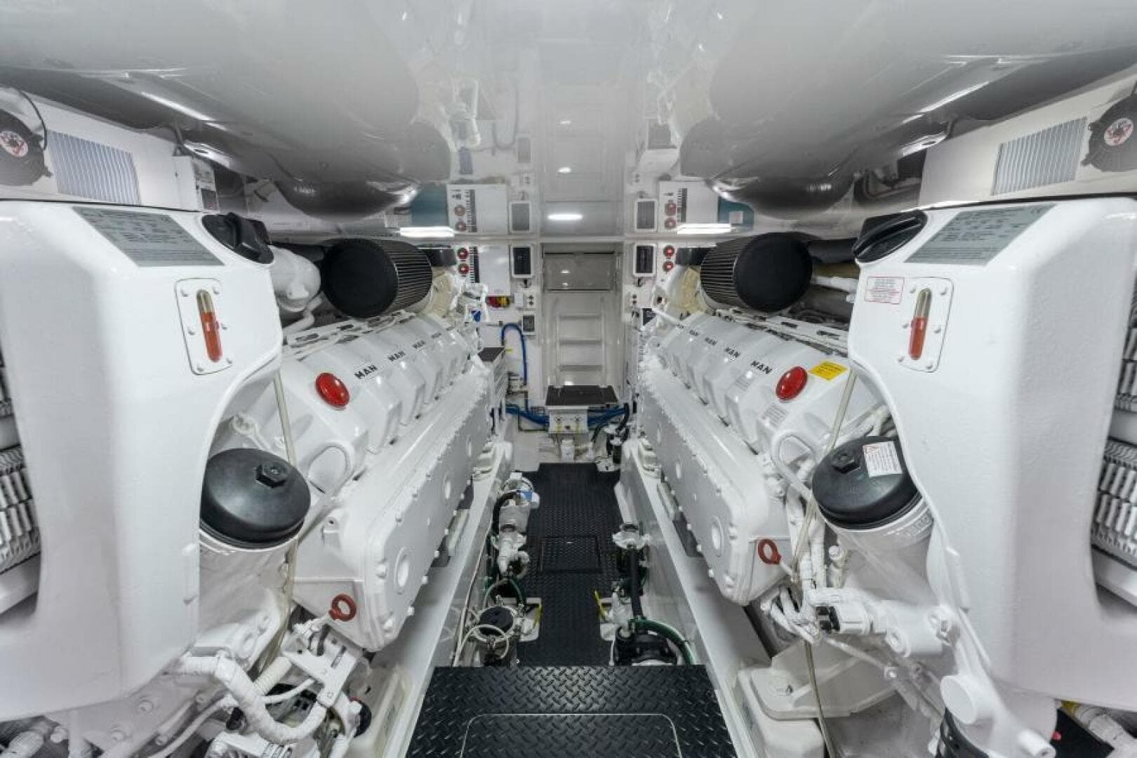 2021 Viking 54 Convertible HAMMERHEADS Engine Room