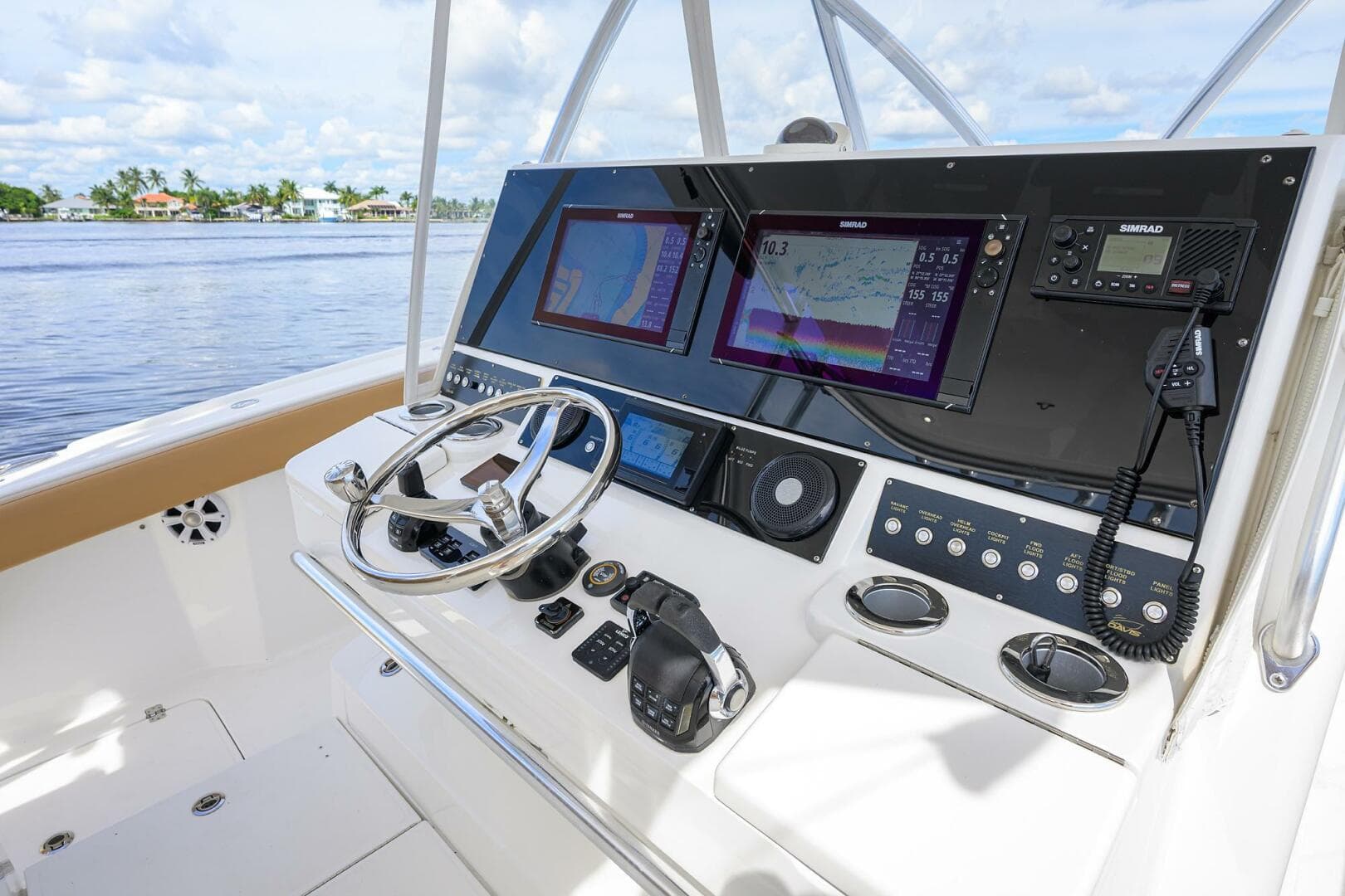2018 Buddy Davis 42 Center Console - Console Electronics