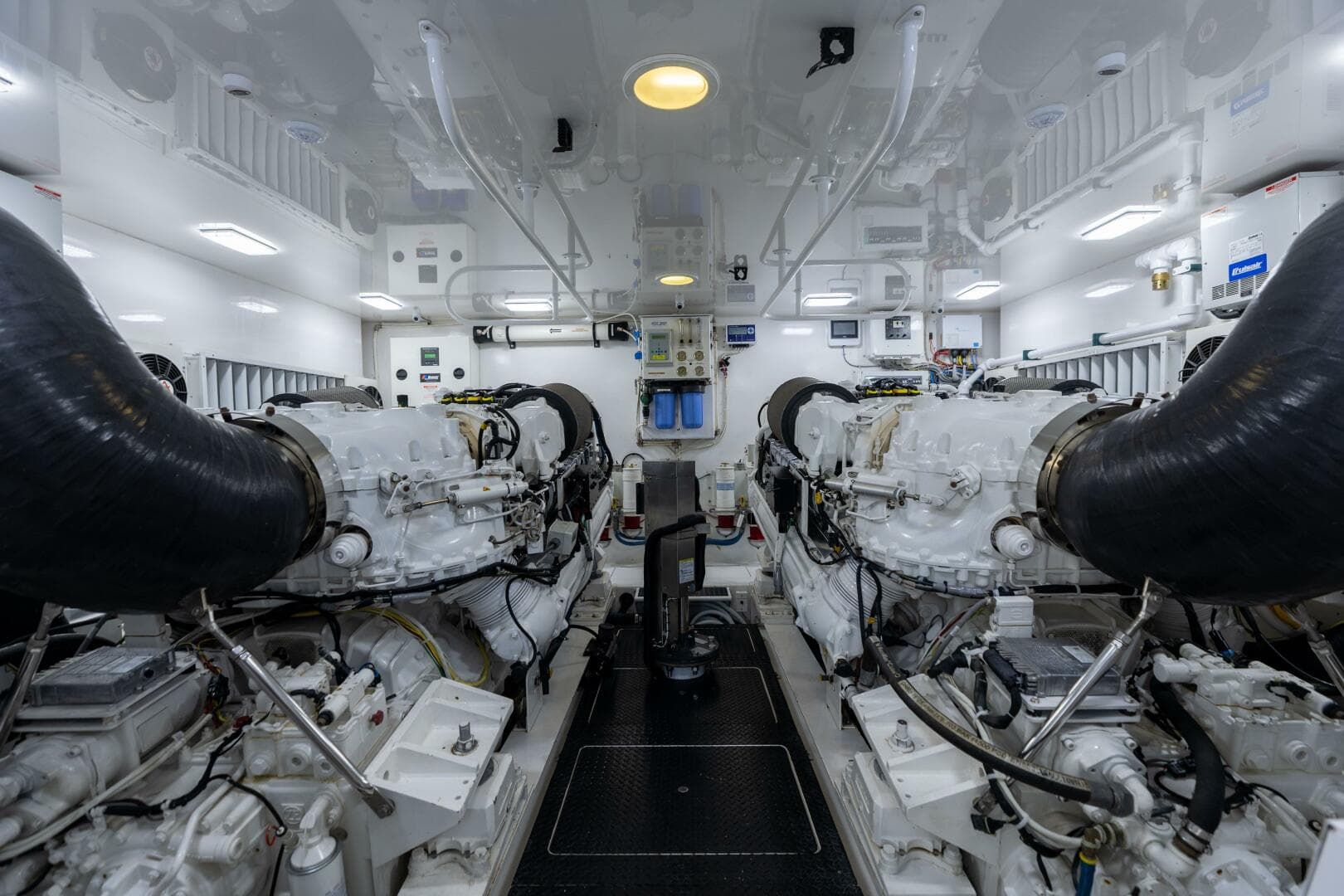 2013 Viking 76 Convertible- REEL FIRE- Engine Room