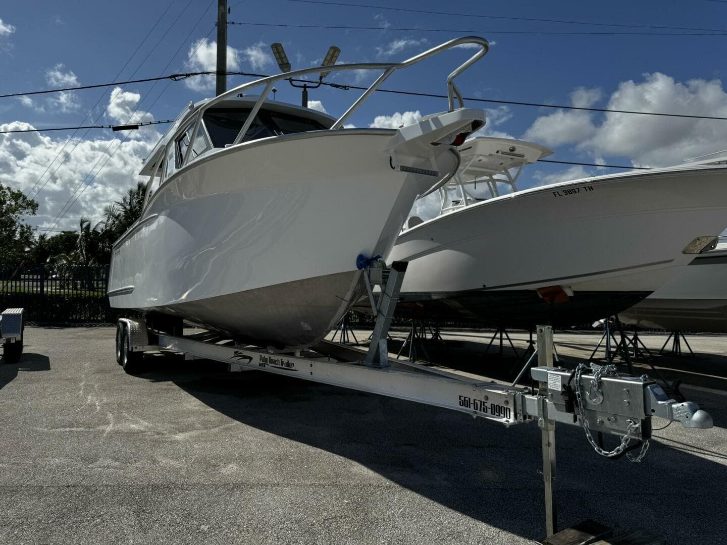 Starboard Bow Profile with Trailer 