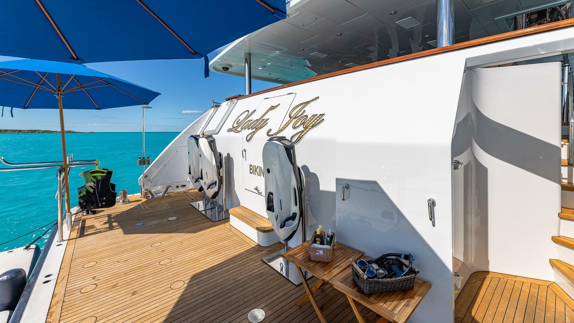 Swim Platform and Toys