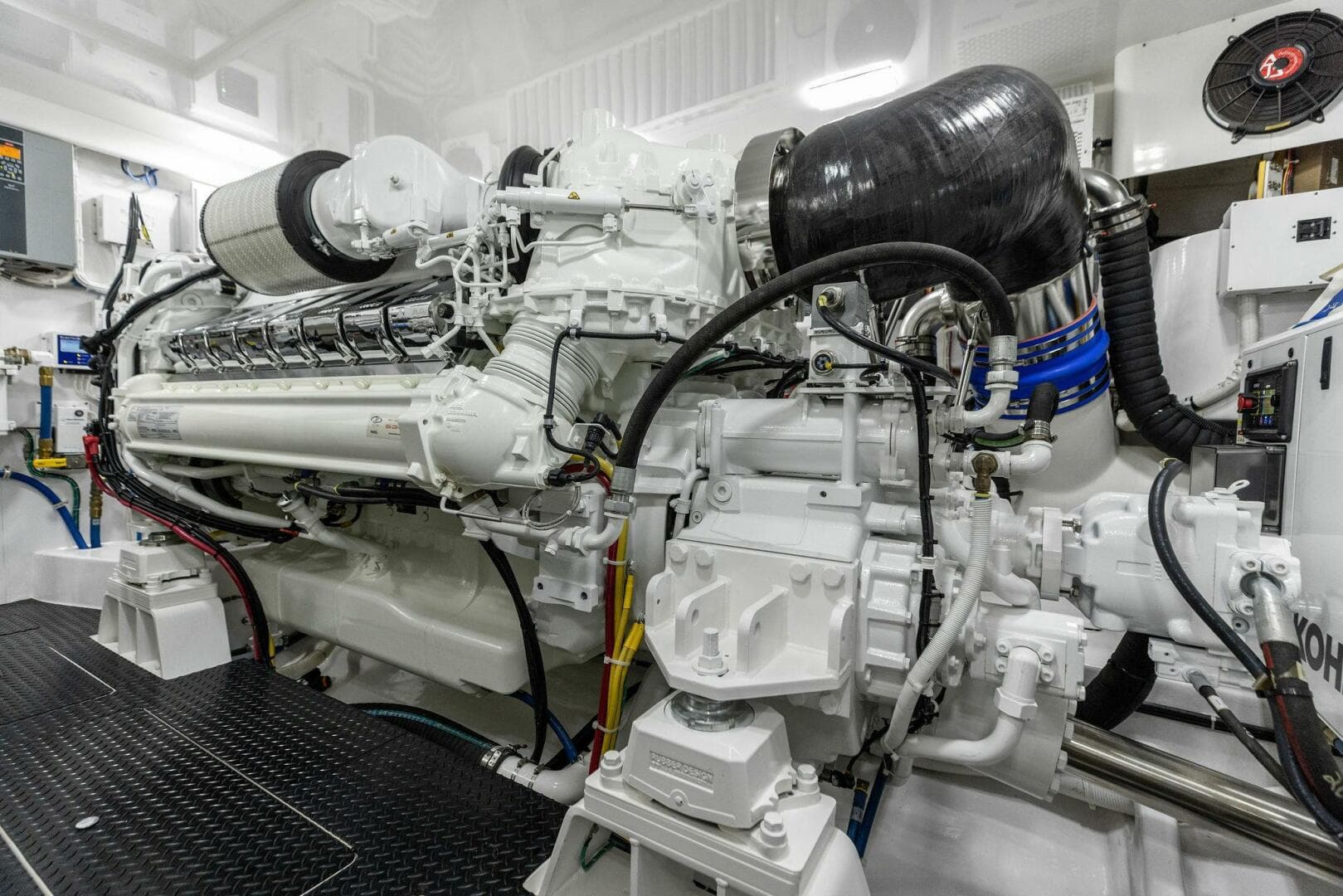 2026 Viking 82 Convertible- TEAM HARVEY I- Engine Room