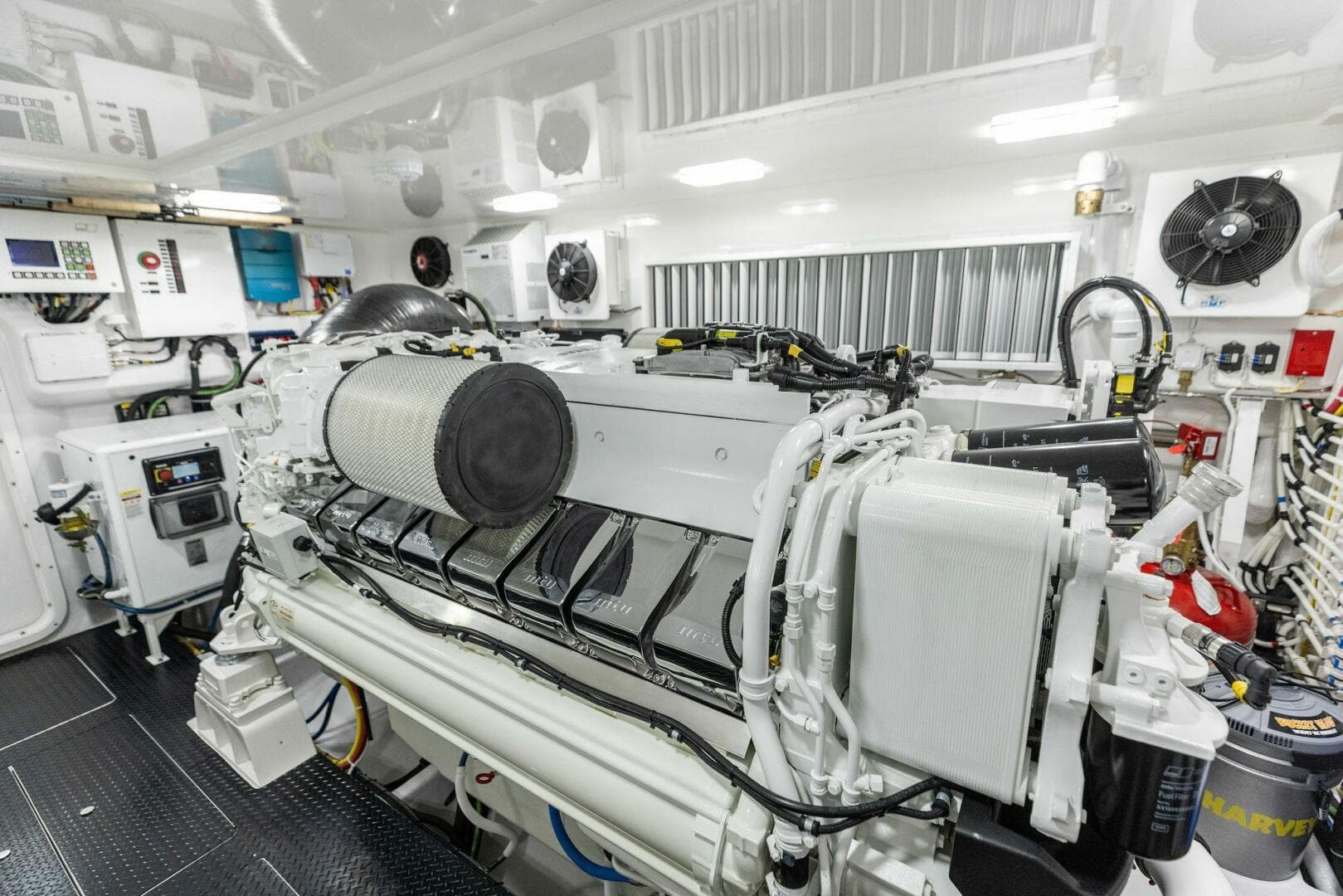 2026 Viking 82 Convertible- TEAM HARVEY I- Engine Room