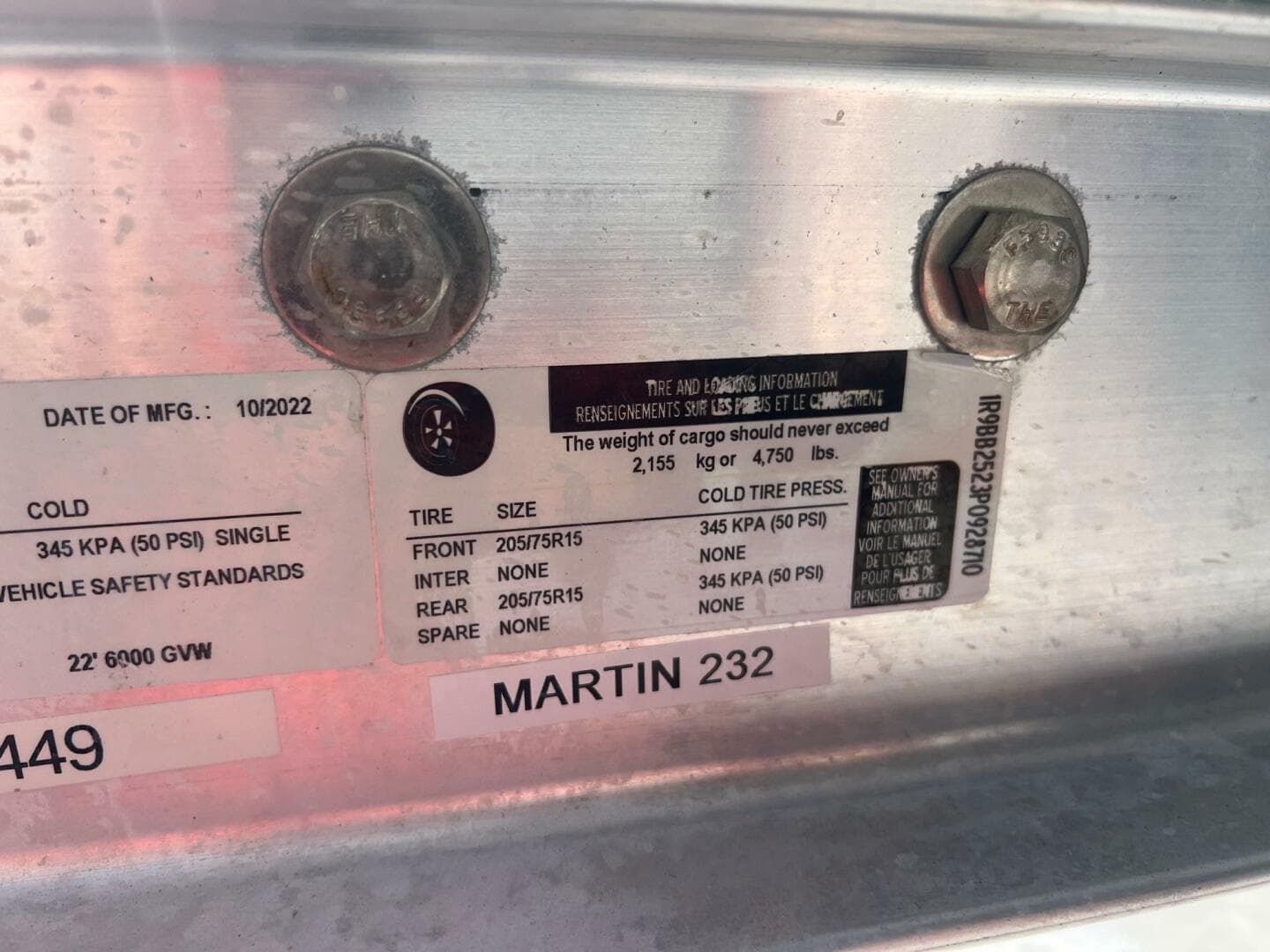 2021 Sportsman 232 Platinum Center Console