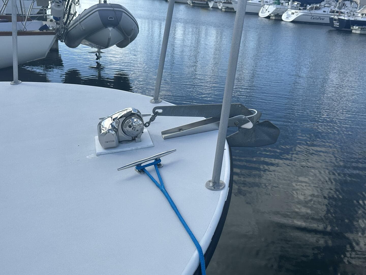 2008 Glenn Young 32 Skiff - Foredeck