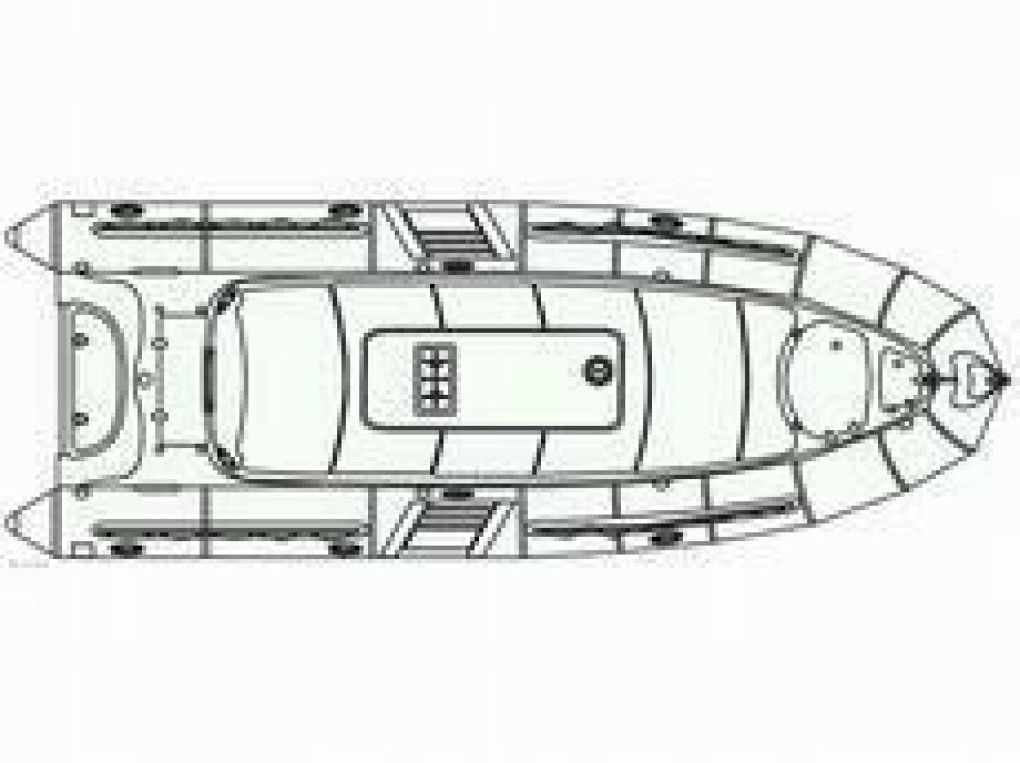 2008 Zodiac Pro 20 Man - Line Drawing