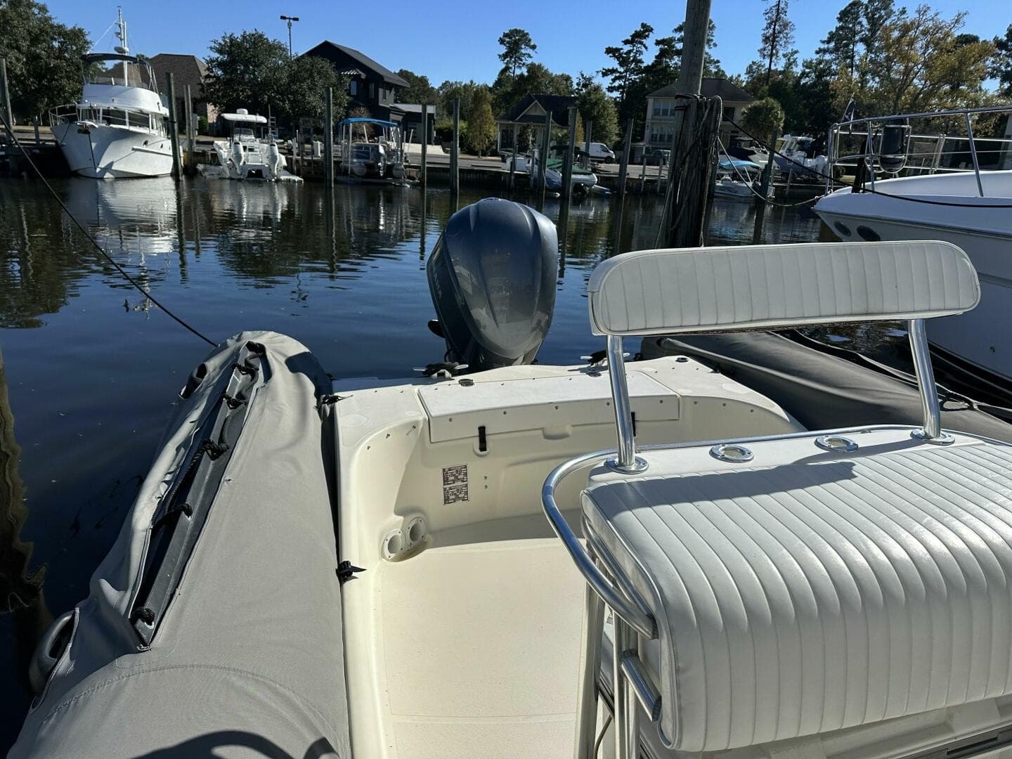 2008 Zodiac Pro 20 Man - Helm Seat