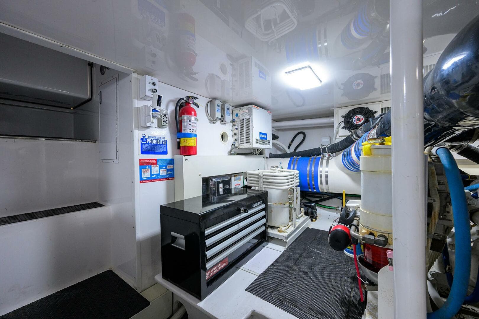 Viking 56 MATTER OF TIME - Engine Room