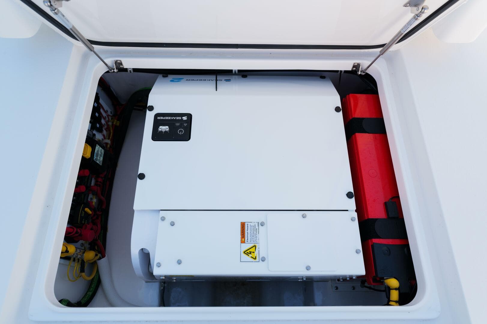 Valhalla 33 - Sea Dawg - Battery Compartment 