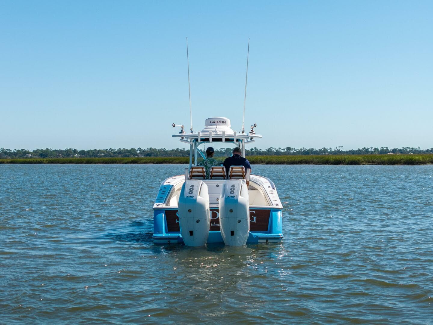 Valhalla 33 - Sea Dawg - Aft Profile