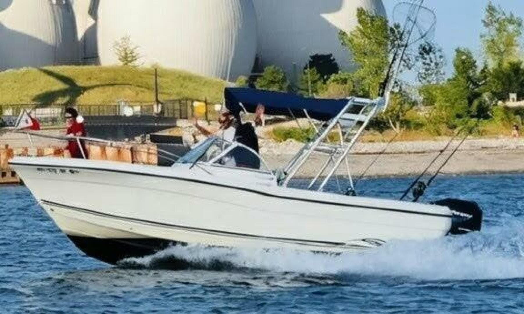 2003 Palm Beach 22DC White Cap